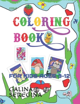 Paperback Colorin Book: For Kids Ages 3-12 Book