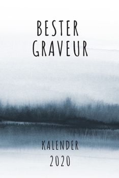 BESTER Graveur KALENDER 2020: Cooles Geschenk für einen Graveur - Kalender Geschenkidee für das Jahr 2020 im White Black Design - mit zusätzlicher ... - Neujahrs Geschenk (German Edition)