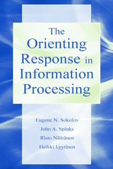 Hardcover The Orienting Response in Information Processing Book