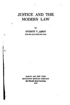 Paperback Justice and the Modern Law Book