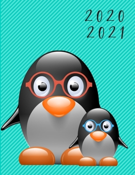 2020-2021 2 Year Planner Penguin Monthly Calendar Goals Agenda Schedule Organizer: 24 Months Calendar; Appointment Diary Journal With Address Book, ... Notes, Julian Dates & Inspirational Quotes