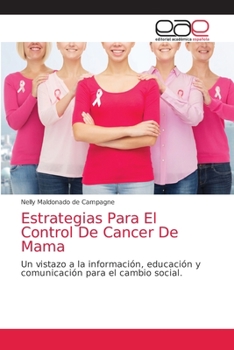 Paperback Estrategias Para El Control De Cancer De Mama [Spanish] Book