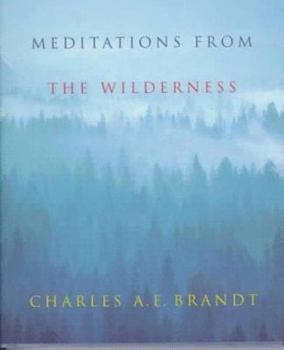 Hardcover Meditations from the Wilderness: A Collection of Profound Writing on Nature as the Source of Inspiration Book