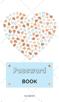 Hardcover Password Book: Internet Password Organizer Hardcover Book