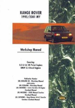 Paperback Range Rover 1995-2001 My Workshop Book