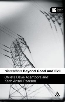 Hardcover Nietzsche's 'Beyond Good and Evil': A Reader's Guide Book