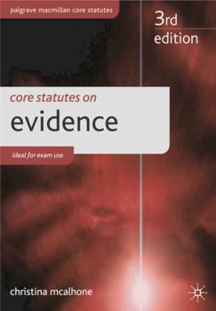 Paperback Core Statutes on Evidence. Book