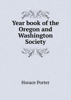 Paperback Year book of the Oregon and Washington Society Book