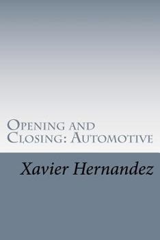 Paperback Opening and Closing: Automotive Book