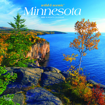 Calendar Minnesota Wild & Scenic 2023 Square Book