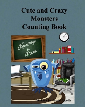 Paperback Cute and Crazy Monsters Counting Book