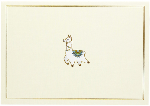 Cards Llama Note Cards Book