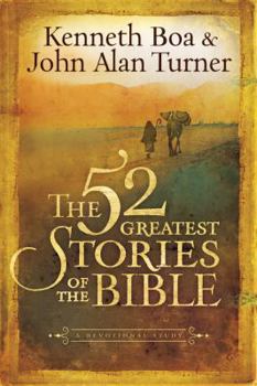 Hardcover The 52 Greatest Stories of the Bible: A Devotional Study Book