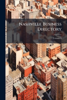 Paperback Nashville Business Directory; Volume 2 Book