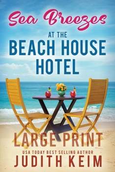 Paperback Sea Breezes at The Beach House Hotel [Large Print] Book