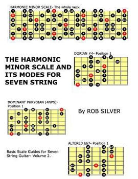 Paperback The Harmonic Minor Scale and its Modes for Seven String Guitar Book