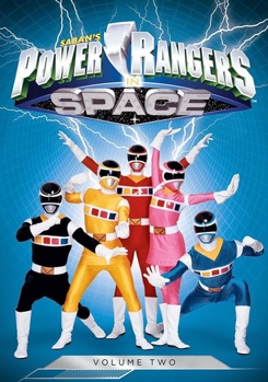 DVD Power Rangers in Space Volume 2 Book