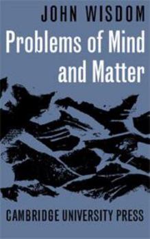 Hardcover Problems of Mind and Matter Book
