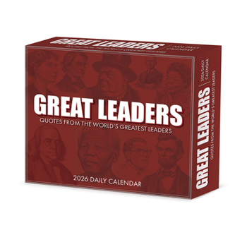 Home Great Leaders, Greatest Quotes 2026 Box Calendar Book