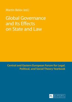 Paperback Global Governance and Its Effects on State and Law Book