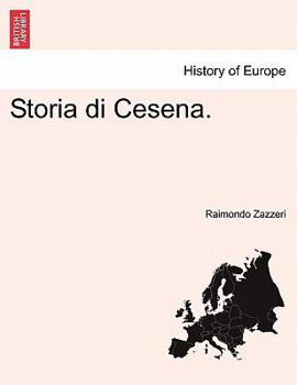 Paperback Storia di Cesena. [Italian] Book