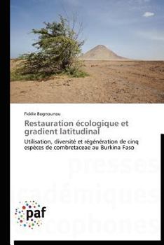 Paperback Restauration Écologique Et Gradient Latitudinal [French] Book