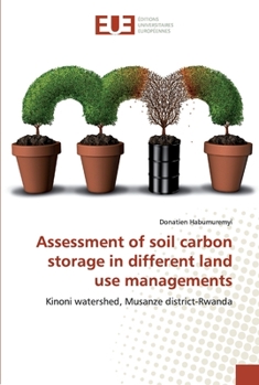 Paperback Assessment of soil carbon storage in different land use managements Book