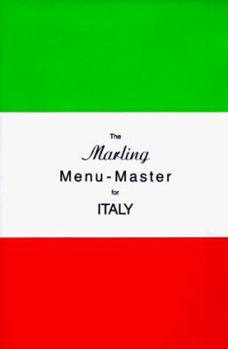 Paperback The Marling Menu-Master for Italy Book