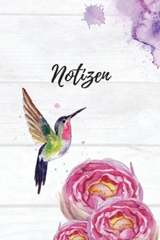 Notizen: Blanko Vogel Design Heft für Aufzeichnungen Lettering Handschrift | Kreatives Geschenk für Kinder und Erwachsene | Frauen Männer Freundinnen und Kollegen (German Edition)