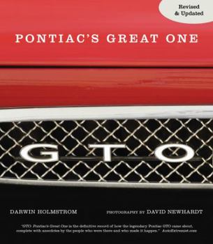 Paperback GTO: Pontiac's Great One Book