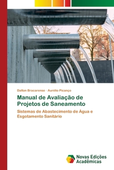 Paperback Manual de Avaliação de Projetos de Saneamento [Portuguese] Book