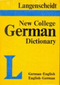 Hardcover Langenscheidt New College German Dictionary German-English, English-German Book