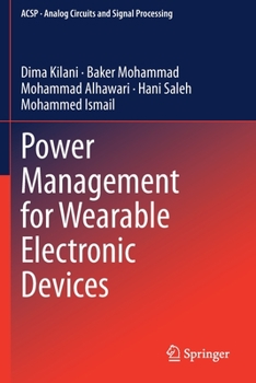 Paperback Power Management for Wearable Electronic Devices Book