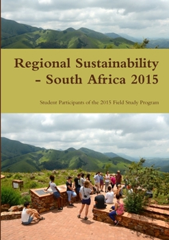 Paperback Regional Sustainability - South Africa 2015 Book