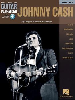 Paperback Johnny Cash Guitar Play-Along Volume 115 - Book/Online Audio [With CD (Audio)] Book