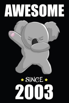 16th Birthday Dabbing Koala: Blank Lined Journal, Happy 16th Birthday 16 Year Old Gift For Boys And Girls