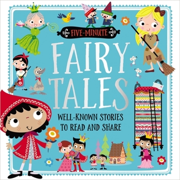 Hardcover Five-Minute Fairy Tales Book