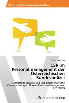 Paperback CSR im Personalmanagement der Österreichischen Bundespolizei [German] Book