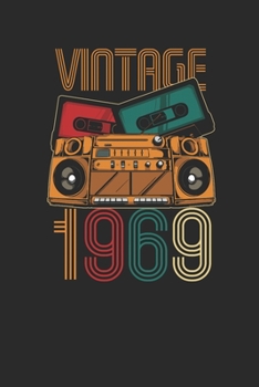 Vintage 1969: Small Lined Notebook – Birthday Gift or Anniversary Gift Idea