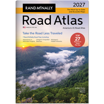 Misc. Rand McNally 2027 Road Atlas Book