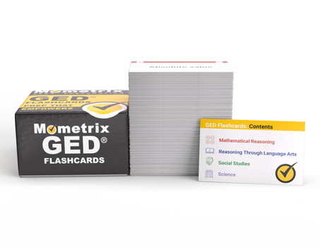 GED Test Prep Flash Cards 2023-2024: GED Flashcard Study Guide with Practice Test Questions for All Subjects [Full Color Cards]