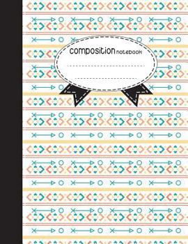 Composition Notebook, 8. 5 X 11, 110 Pages : Boho Style : (School Notebooks)