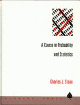 Paperback A Course in Probability and Statistics Book