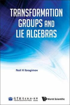 Hardcover Transformation Groups and Lie Algebras Book