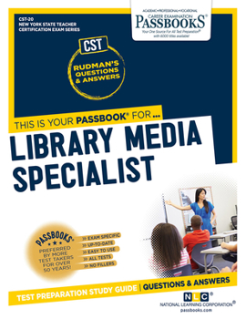 Paperback Library Media Specialist (Cst-20): Passbooks Study Guide Volume 20 Book