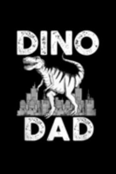 Dino Dad: Dino Dad Dinosaur Family Matching  Journal/Notebook Blank Lined Ruled 6X9 100 Pages