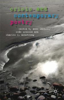 Hardcover Crisis and Contemporary Poetry Book