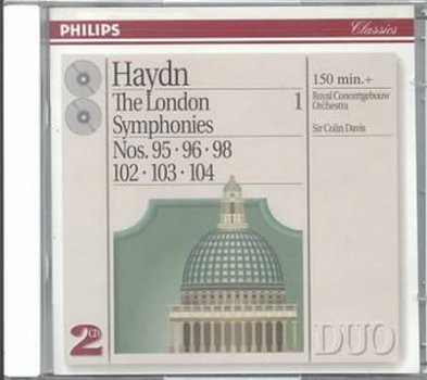 Audio CD London Symphonies Vol. 1: 95, 96, 98, 102, 103, 10 Book
