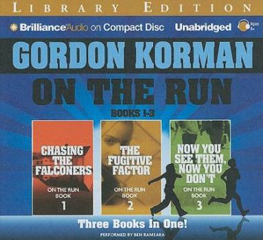 Audio CD On the Run Books 1-3: Chasing the Falconers, the Fugitive Factor, Now You See Them, Now You Don't Book