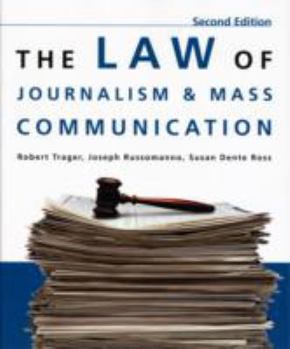 Paperback The Law of Journalism and Mass Communication Book